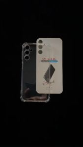 Ốp lưng silicon trong suốt chống sốc 4 cạnh cao cấp cho Samsung Galaxy A24 4G