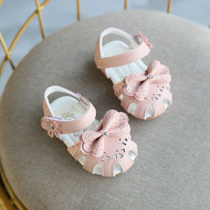 Giày Trẻ Em Mùa Hè Giày Đi Bộ Đế Mềm Chống Trượt Bảo Vệ Bàn Chân Giày Búp Bê Cho Bé Gái Giày Trẻ Em Đế Mềm Chống Trượt