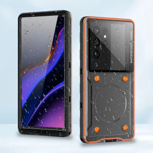 Shellbox ขายร้อนสําหรับ 6.9 นิ้วเคสโทรศัพท์กันน้ําใต้น้ําการถ่ายภาพว่ายน้ํากลางแจ้ง iPhone/samsung/huawei