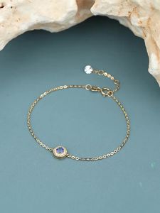 YIPIEYINA | Womens Blue Sapphire Bracelet