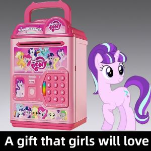 WAMUJIER | One-way Savings Piggy Bank for Girls with Password Protection