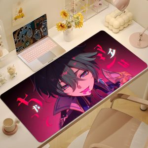 BILIBILI | Genshin Impact Lohen Mouse Pad Non-slip Thickened MousePad Student Gaming Cushion Large Writing Lockedge Office