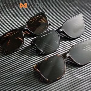 Grey Jack Kacamata Hitam Sunglasses Polarized Anti Silau UV400 Model Kotak Korean Style 58232