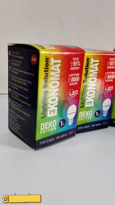 LED Ekonomat 1 watt PUTIH 1w / 1 w Bulb LED 1watt Lampu Tidur Promo