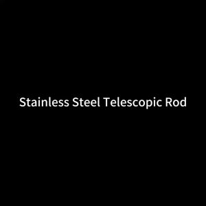 Adjustable Rod Stainless Steel Curtain Rod Extendable Clothes Drying Rod Bathroom Shower Curtain Telescopic Rod  Rod Langsir