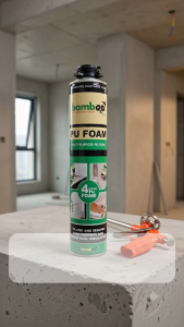 Bọt Nở Bamboo PU Foam Straw Foam 750ml Thùng 12 chai