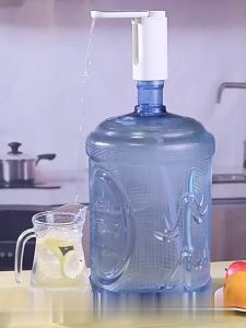 AI-C1197 Pompa Dispenser Flip Water Pump / Pompa Air Galon Elektrik Lipat 3 Tombol USB Charge Type C