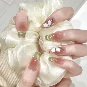 Handmade Cat Eye Nail Art Pure Handcraft Detachable Phototherapy White Enhancing Wearable Elite Quality Chinese Brand