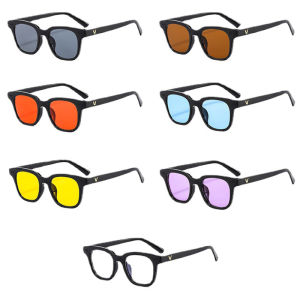 🔥Cozyrooms👍Korean Ins Fashion Small Candy Color Sunglasses Men Women Fashion Glasses