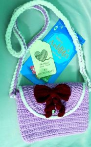MINI BAG FOR KIDS (CROCHET  BAG) COMEL