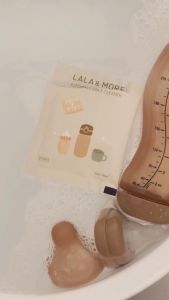 BỘT RỮA BÌNH SỮA VÀ DỤNG CỤ BẾP LALA&MORE HÀN QUỐC CHO BÉ