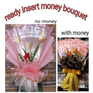 20 slot money bouquet ready insert money With LIGHT