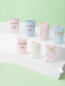 Purcotton | Cotton Antimicrobial Girls Triangle Panties