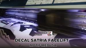 Desain Stiker & Striping Satria Fu Facelift 2014