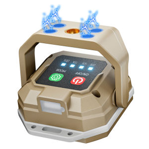 Rechargeable LED Work Light Waterproof Inspection Lamp with Magnetic Base for Car Repair Emergency Workshop Use Camping Hiking