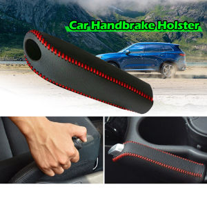 Universal Car Handbrake Cover Leather Car Handbrake Sleeve for Honda Toyota Nissan Mazda