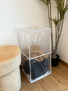 Foldable Waterproof Laundry Basket for Home Use Dirty Clothes Organizer Bathroom Clothes Storage Basket Japanese Style