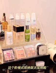 ~SG Stock~ Makeup Rack Makeup Holder Makeup Shelf Desktop Shelf Desktop Rack Desktop Storage Rack Cosmetics Rack Cosmetics Shelf Cosmetic Holder Perfume Holder Perfume Rack Perfume Stand Skincare Rack Toy Displays Rack Toy Storage Mini Figures Rack