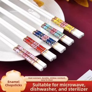 Household Antibacterial Heat-resistant Ceramic Chopsticks