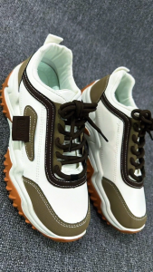 DILOOK C028 Sepatu Sneakers Trendy Wanita Sepatu Sport Cewek Kekinian Fashionable