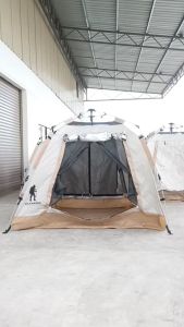 UtanKing™ Top Quality Large Family Tent UV Awning Camping Tent 2 Door Outdoor Automatic Pop Up Auto Tents Khemah Tidur