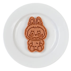 3D Cartoon Cookie Baking Tools Labubu Biscuit Butter Cookie Cutter Creative Stereo Baking Molds Kitchen Cooking Utensils