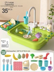 MABAOMABAO | Kids Play Pretend Washing Machine Toy