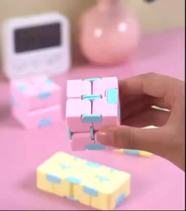 Infinity Cube Toy Magic Folding Cube Stress Relief Anti Anxiety Toy for Kids & Adults