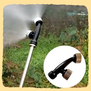 Kepala Semprotan Kabut Tekanan Tinggi Anti-Karat dengan Bentuk Kipas Super Lebar Hemat Air untuk Pertanian dan Kebun