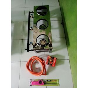 Kompor surabi solo martabak mini 3 tungku