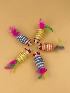 Mainan Tikus Warna Warni Untuk Kucing Dan Anjing Mainan Hewan Peliharaan Pet Toys