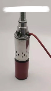 Bơm Ngâm Sâu Năng Lượng Mặt Trời 40-60m - 280W DC 12V/24V Dùng Tưới Nông Nghiệp