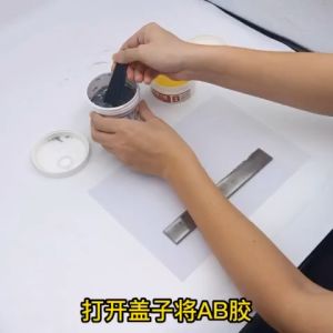 Keo đúc keo abgel keo hàn mạnh mẽ chống thấm và chịu nhiệt độ cao đặc biệt để cắm Bộ Tản Nhiệt bình xăng bằng thép không gỉ