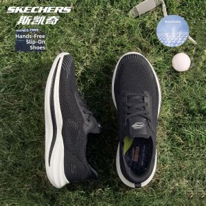 Skechers | Comfortable Quick Slip-On Casual Breathable Mesh Low-cut Lightweight Shock Absorption Running Shoes