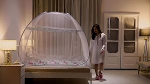 Mùng Ngủ Chụp Thông Minh 1m8x2m Màn Chụp Tự Bung Mùng Xếp Gấp Gọn Tiện Lợi.