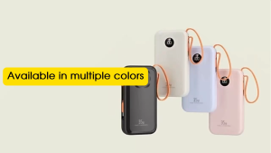 【sg】HXR 20000mAh Power Bank PD 35W 20W Fast Charging Powerbank Built in Cable LED Digital Display Portable Battery Charger