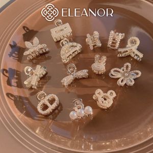 Kẹp tóc nữ Eleanor Accessories kẹp tóc càng cua mini đính ngọc trai nhân tạo phụ kiện tóc 4368