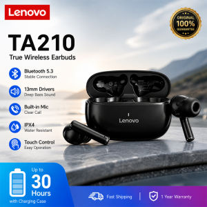 Lenovo | Original Lenovo TA210 Upgraded Bluetooth V5.0 Earphones Long Standby Sports Headset 3D Surround Sound Effect Music Headphone