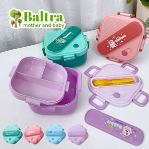 Baltra 3 Grids Unicorn Lunch Box For Children Students Sandwich Fruit Food Storage Container Cartoon Kids Bento Box