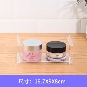 กล่องเก็บเครื่องสำอางแบบตั้งได้ กล่องเก็บลิปสติกแบบดูดซับได้ ชั้นวางเครื่องสำอางแบบจุ่มได้ กล่องเก็บเครื่องหอม ชั้นวางเครื่องสำอาง ที่ใส่ปากกา