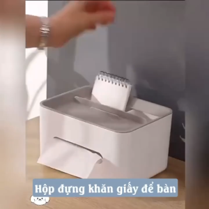 Hộp đựng giấyHộp giấy mặt Hộp giấy kéo Hộp đựng đồ để bàn