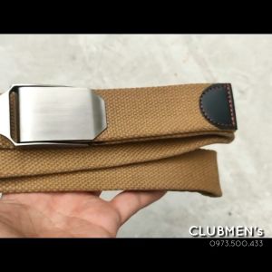 Thắt lưng nam vải bố canvas siêu bền siêu nhẹ khóa tự động kim loại chống rỉ sét