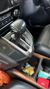 Honda CRV RW Gear Knob Carbon Cover Head Cover Trim Handle Control Knob Lid CRV 2017 - 2022 G5 5th RW1 CG Accessories