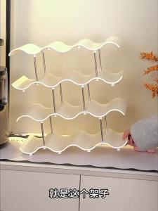 Kaman | Dust-Proof High-Capacity Cup Organizer Multi-Level