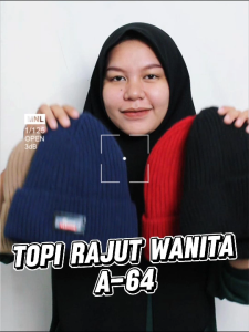 RUIMO Topi Series A-64 Topi Kupluk Beanie Rajut Uniseks Design Fashionable Kualitas Premium
