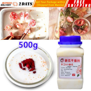 ❤️❤️❤️【500G】Non-Toxic Reusable Silica Gel Sand Desiccant Crystals for Flower Drying DIY Craft Flower Silica Gel Moisture Absorbers ZJJ-Flower-Drying-Kit