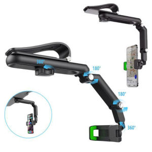 1080 ° Đa-Chức Năng Tấm Che Nắng Giá điện thoại phổ thông 360 Độ Xoay Điện Thoại Chủ Thích Hợp Cho Bất kỳ Cảnh Người Giữ Xe-Xoay Và Có Thể Thu Vào Porte Para Telefono Khung Carmobile Nguồn Cung Cấp