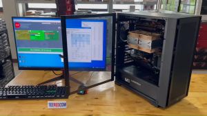 คอมพิวเตอร์ 64 บาท ตัดต่อ ปล่อยบอท เล่นเกมส์ 2 CPU intel xeon E5 2683V4 X2 32c/64t/Ram ecc32-128gb/Vga 4-11gb/Ssd m.2 500GB PRELOVED