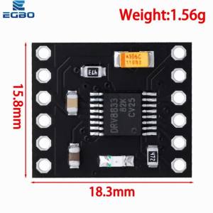 1 Chiếc EGBO DRV8833 2 Kênh DC Lái Xe Mô Đun 1.5A 3V-10V Bộ Điều Chỉnh Điện Áp Cho Ứng Dụng Máy Tính