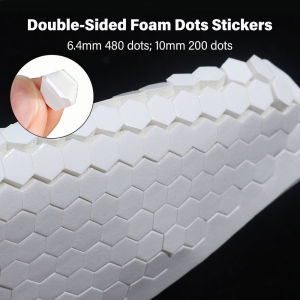 YESPERY 3D Double-Sided Glue Self Adhesive Foam Dots Fastener Tape Strong Glue Stickers Diy Scrapbooking Handcraft Working
